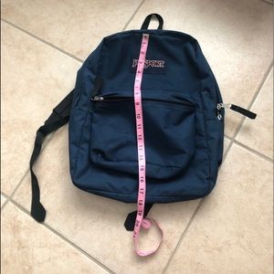 Classic Navy blue jansport backpack